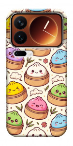 Чехол Pattern dumpling для Xiaomi 17 Pro