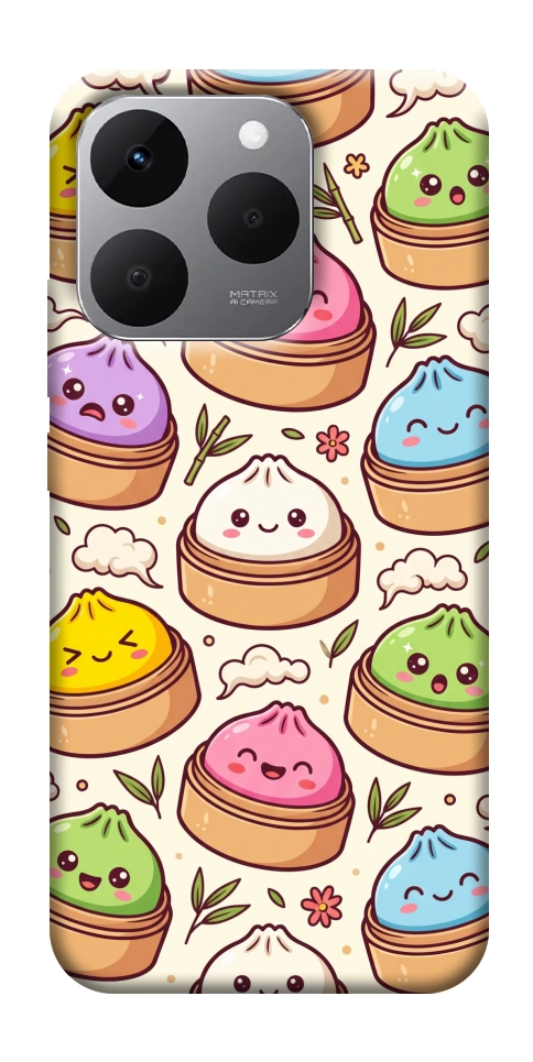 Чехол Pattern dumpling для Realme 15T