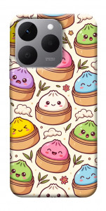 Чехол Pattern dumpling для Realme 15T