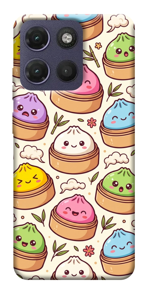 Чехол Pattern dumpling для Motorola Moto G17