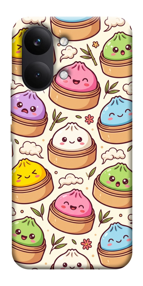 Чехол Pattern dumpling для Xiaomi Poco X8 Pro Max