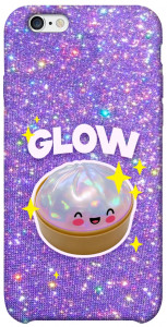 Чохол Purple sparkle dumpling для iPhone 6s (4.7'')