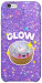 Чохол Purple sparkle dumpling для iPhone 6