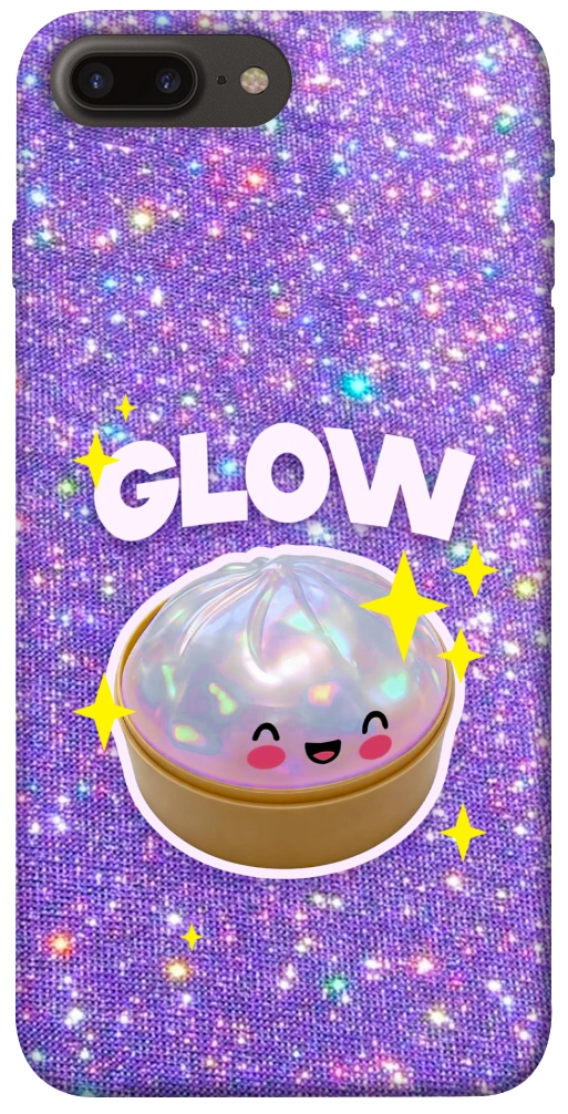Чехол Purple sparkle dumpling для iPhone 7 Plus