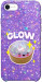 Чехол Purple sparkle dumpling для iPhone SE (2020)