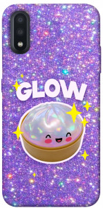 Чехол Purple sparkle dumpling для Galaxy A01