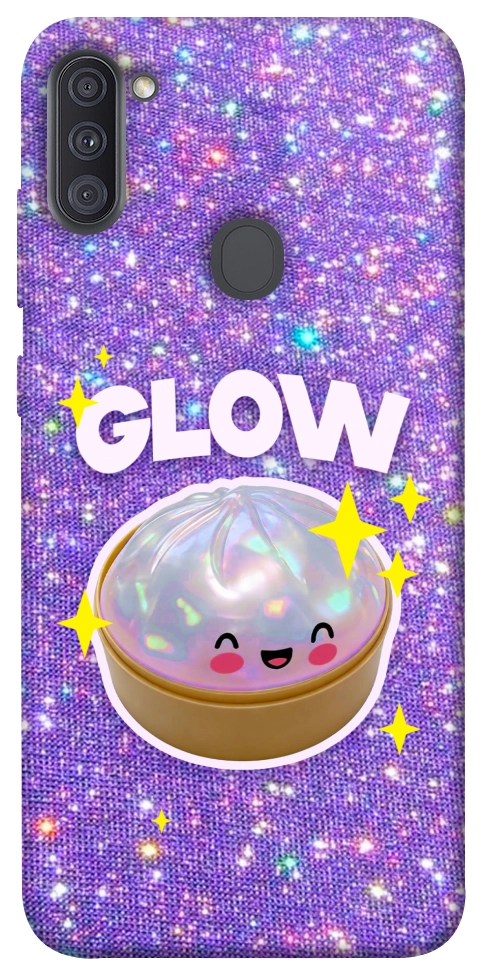 Чехол Purple sparkle dumpling для Galaxy A11 (2020)