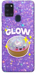 Чохол Purple sparkle dumpling для Galaxy A21s (2020)
