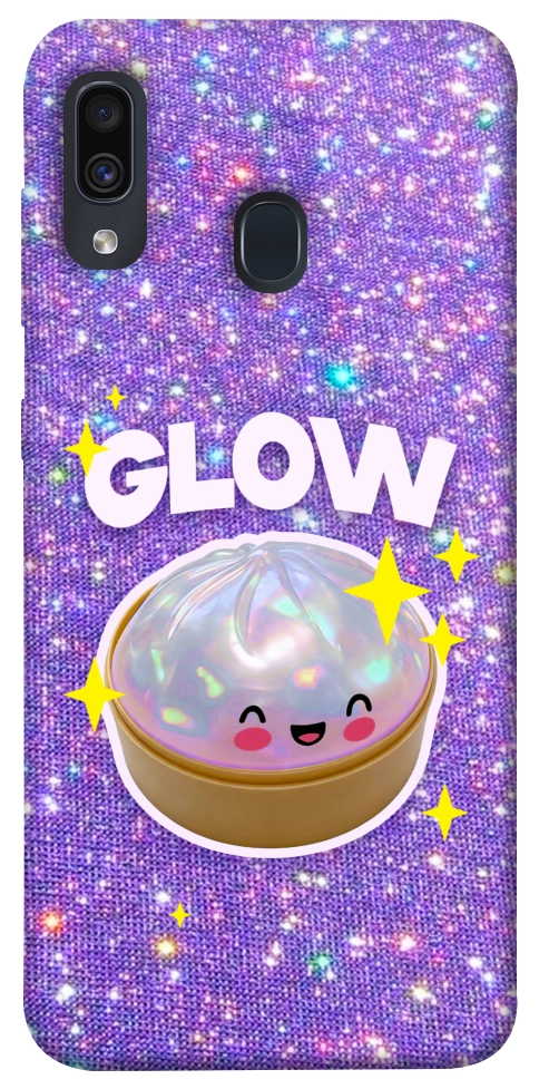 Чехол Purple sparkle dumpling для Galaxy A30 (2019)