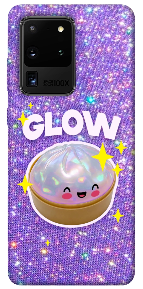 Чехол Purple sparkle dumpling для Galaxy S20 Ultra (2020)
