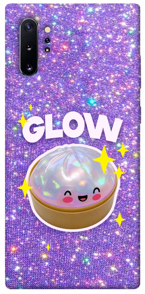 Чехол Purple sparkle dumpling для Galaxy Note 10+ (2019)