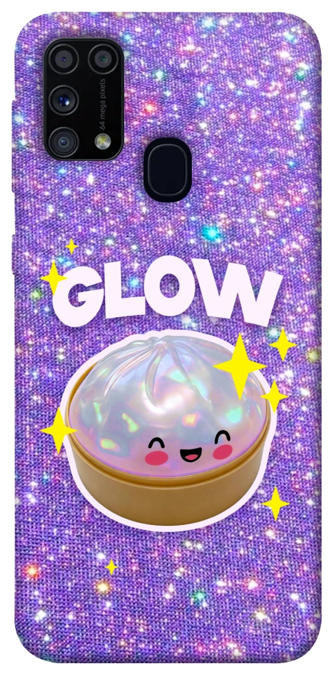 Чохол Purple sparkle dumpling для Galaxy M31 (2020)