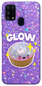 Чехол Purple sparkle dumpling для Galaxy M31 (2020)