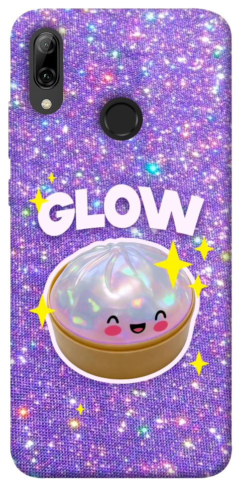 Чехол Purple sparkle dumpling для Huawei P Smart (2019)