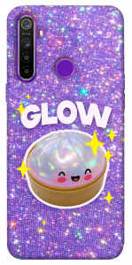 Чехол Purple sparkle dumpling для Realme 5