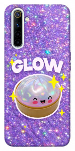 Чехол Purple sparkle dumpling для Realme 6