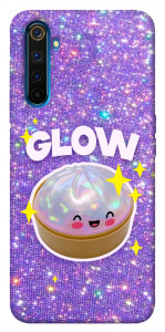 Чехол Purple sparkle dumpling для Realme 6 Pro