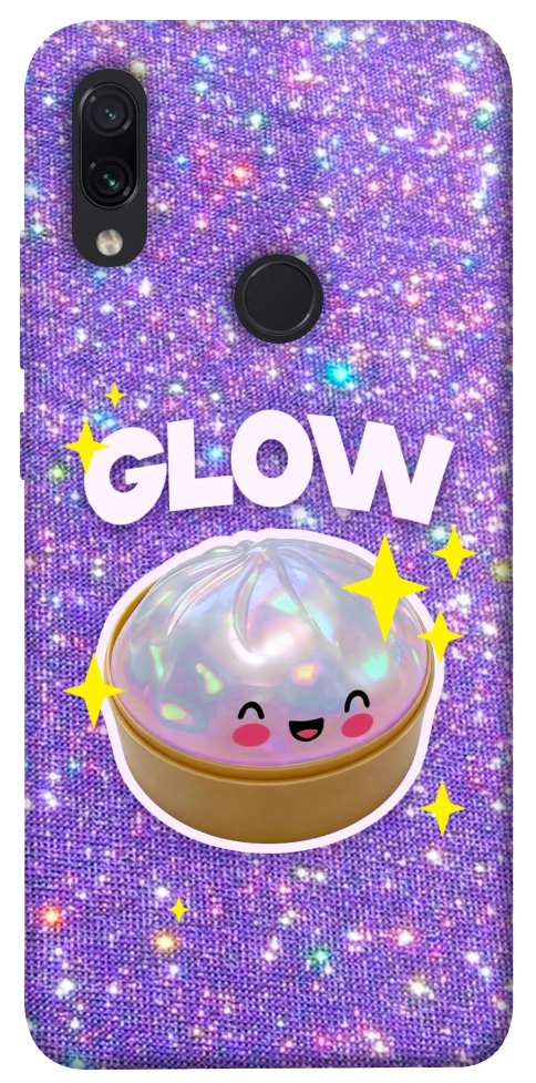 Чехол Purple sparkle dumpling для Xiaomi Redmi Note 7