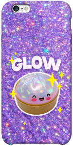 Чехол Purple sparkle dumpling для iPhone 6s plus (5.5'')