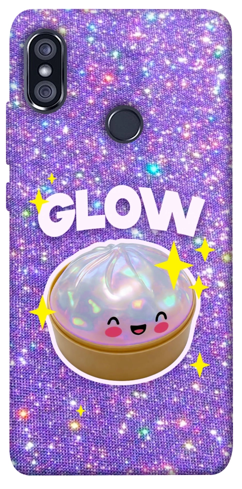 Чехол Purple sparkle dumpling для Xiaomi Redmi Note 5 (Dual Camera)