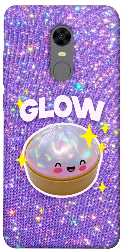 Чехол Purple sparkle dumpling для Xiaomi Redmi Note 5 (Single Camera)
