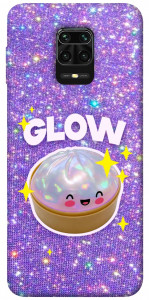 Чехол Purple sparkle dumpling для Xiaomi Redmi Note 9 Pro