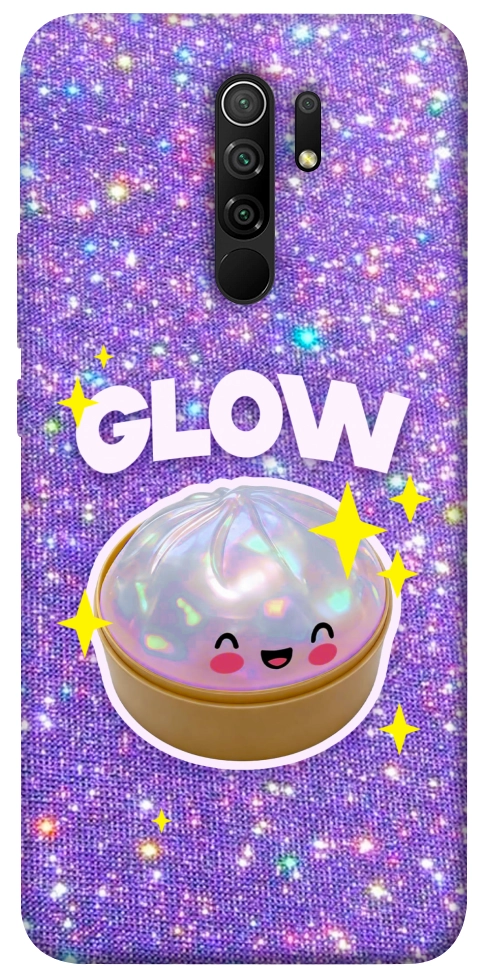 Чехол Purple sparkle dumpling для Xiaomi Redmi 9
