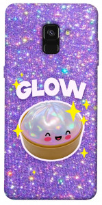 Чохол Purple sparkle dumpling для Galaxy A8 (2018)