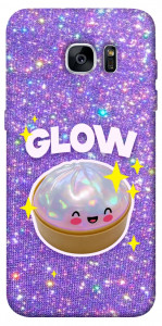 Чохол Purple sparkle dumpling для Galaxy S7 Edge