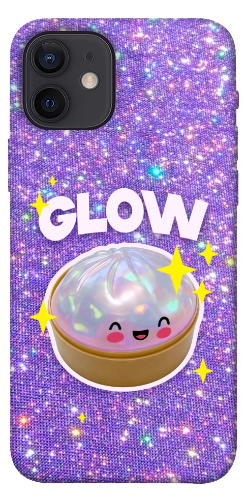 Чехол Purple sparkle dumpling для iPhone 12
