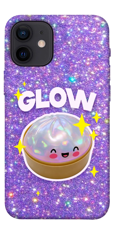 Чохол Purple sparkle dumpling для iPhone 12 mini