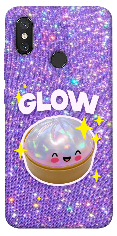 Чехол Purple sparkle dumpling для Xiaomi Mi 8
