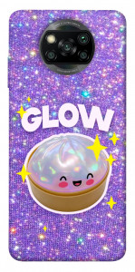 Чехол Purple sparkle dumpling для Xiaomi Poco X3 NFC