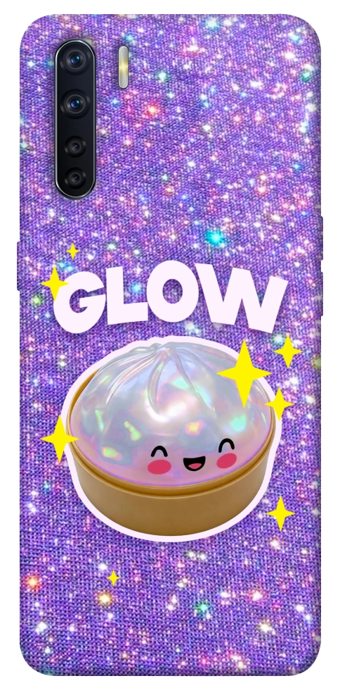 Чохол Purple sparkle dumpling для Oppo A91