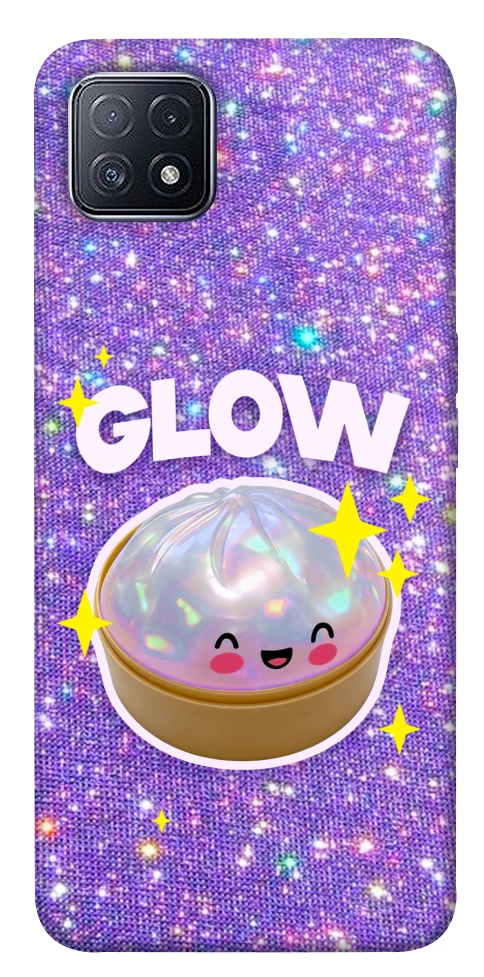 Чехол Purple sparkle dumpling для Oppo A73