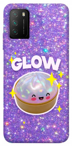 Чехол Purple sparkle dumpling для Xiaomi Poco M3