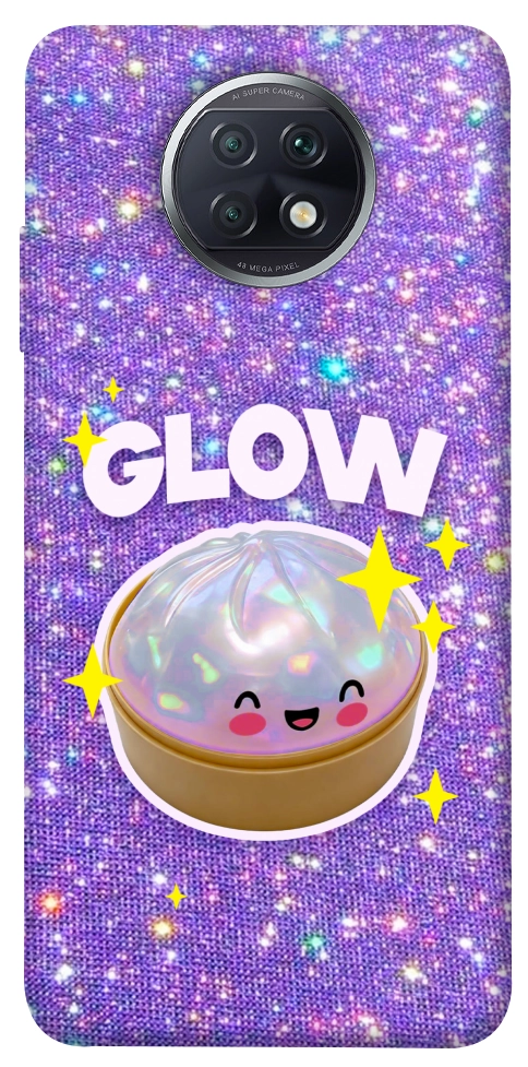 Чехол Purple sparkle dumpling для Xiaomi Redmi Note 9T