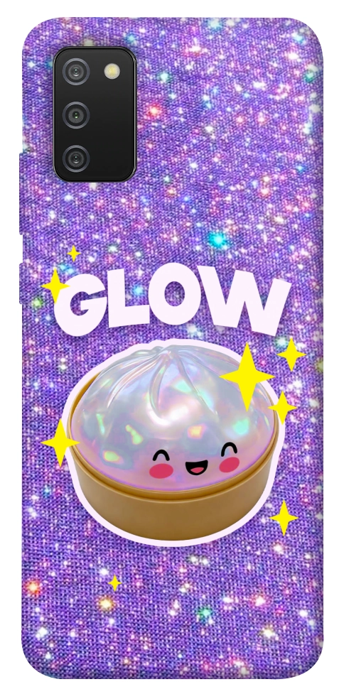 Чохол Purple sparkle dumpling для Galaxy A02s