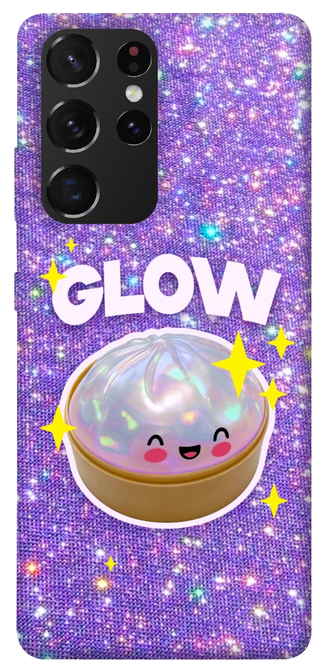 Чохол Purple sparkle dumpling для Galaxy S21 Ultra