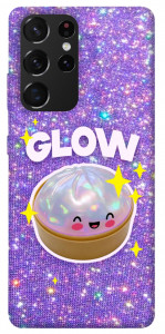Чохол Purple sparkle dumpling для Galaxy S21 Ultra