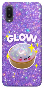 Чехол Purple sparkle dumpling для Galaxy A02