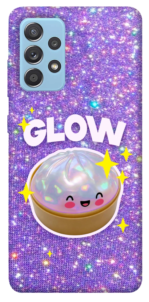 Чохол Purple sparkle dumpling для Galaxy A52
