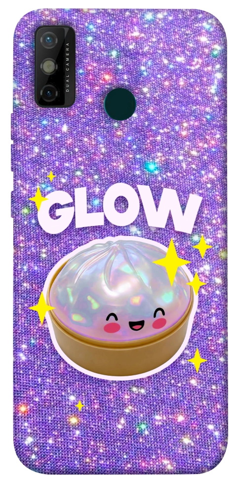Чохол Purple sparkle dumpling для TECNO Spark 6 Go