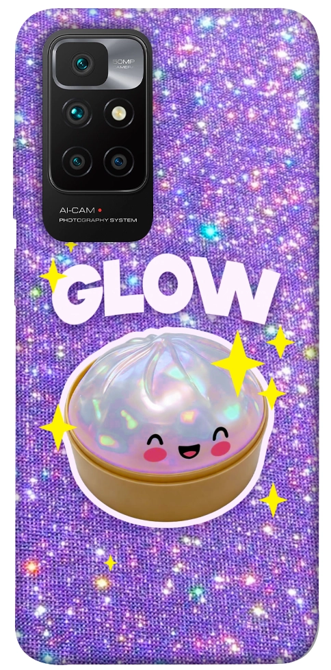 Чохол Purple sparkle dumpling для Xiaomi Redmi 10