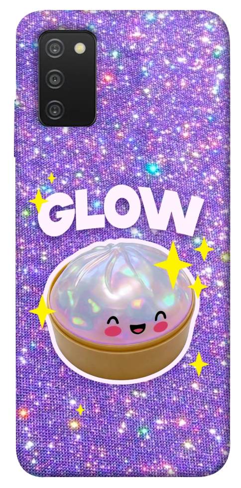 Чехол Purple sparkle dumpling для Galaxy A03s