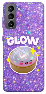 Чехол Purple sparkle dumpling для Galaxy S21 FE
