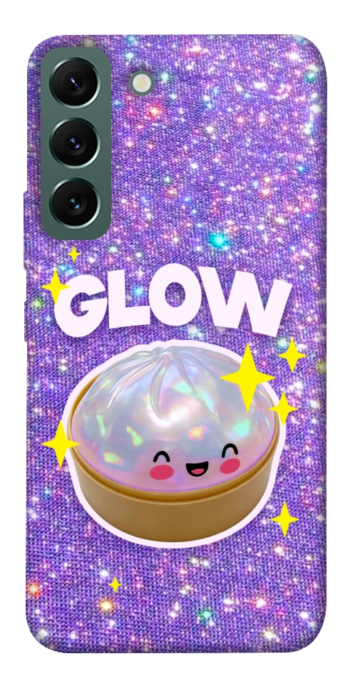 Чехол Purple sparkle dumpling для Galaxy S22