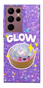 Чехол Purple sparkle dumpling для Galaxy S22 Ultra