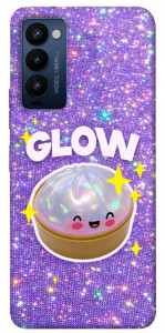 Чохол Purple sparkle dumpling для Tecno Camon 18 P