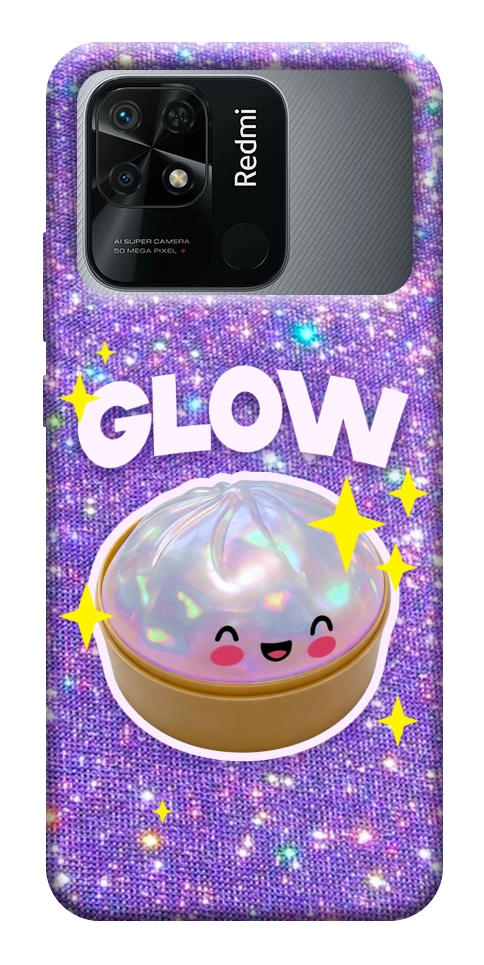 Чохол Purple sparkle dumpling для Xiaomi Redmi 10C